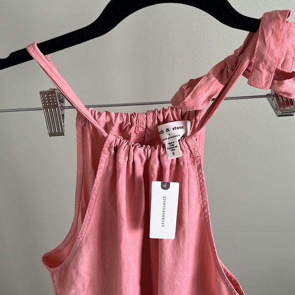 Cloth & Stone Tiered Halter Maxi Dress - S - Picture 4 of 7